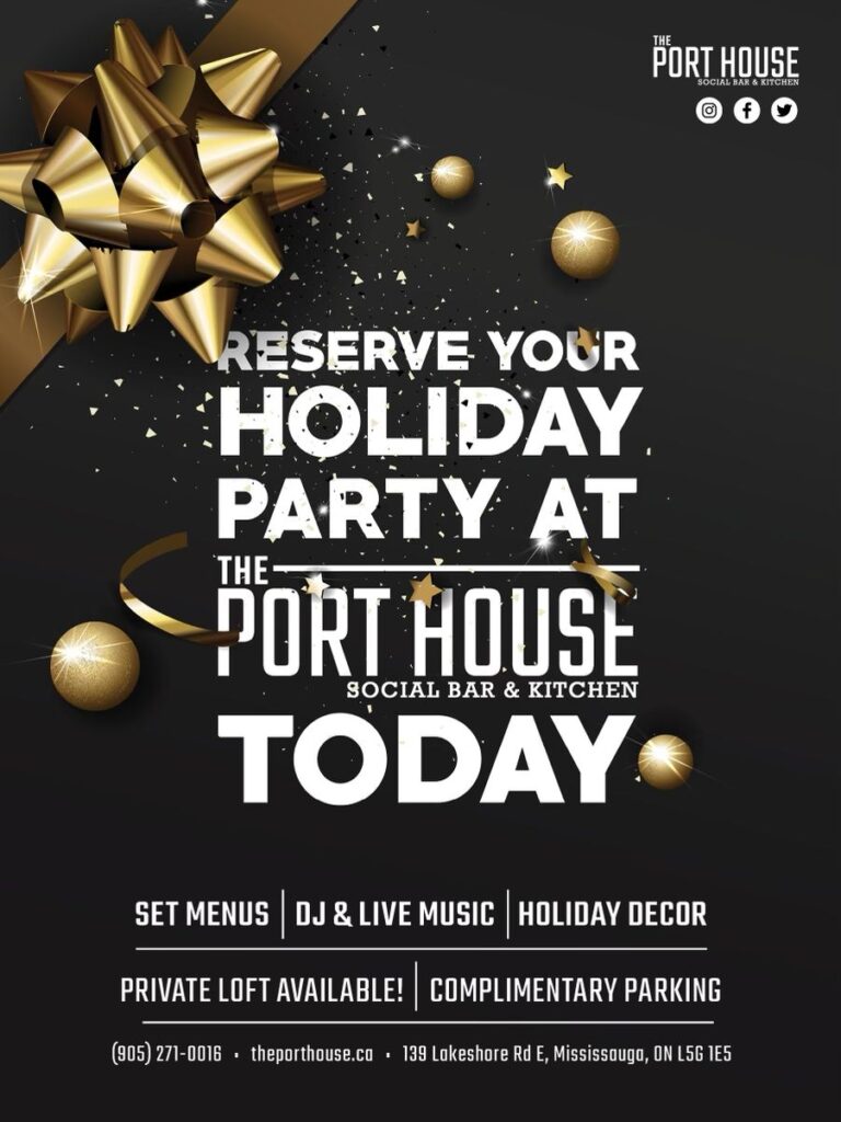 The Port House Holiday party