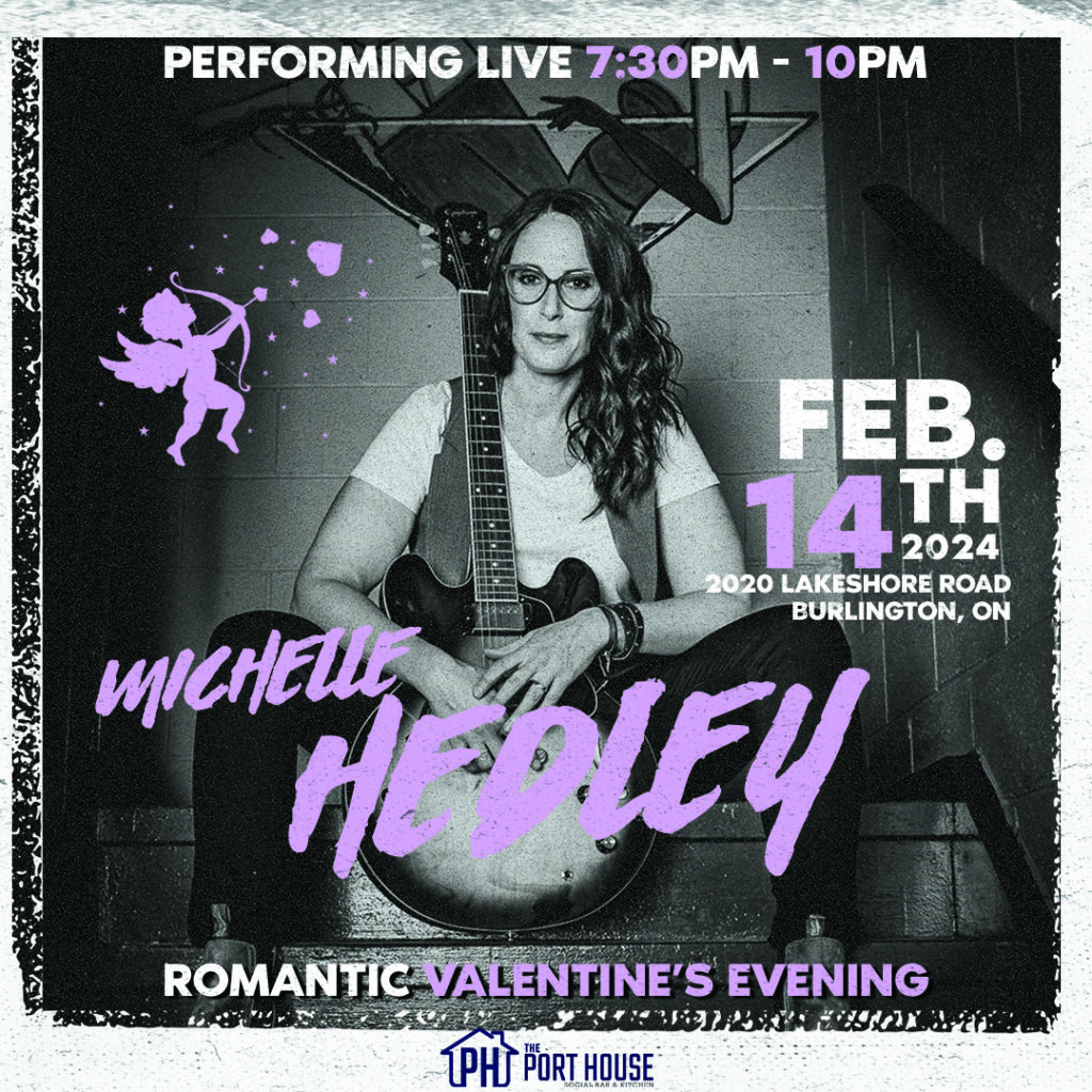 Romantic Valentines Evening with Michelle Headley Live at the Port House February 14 Valentine's Day