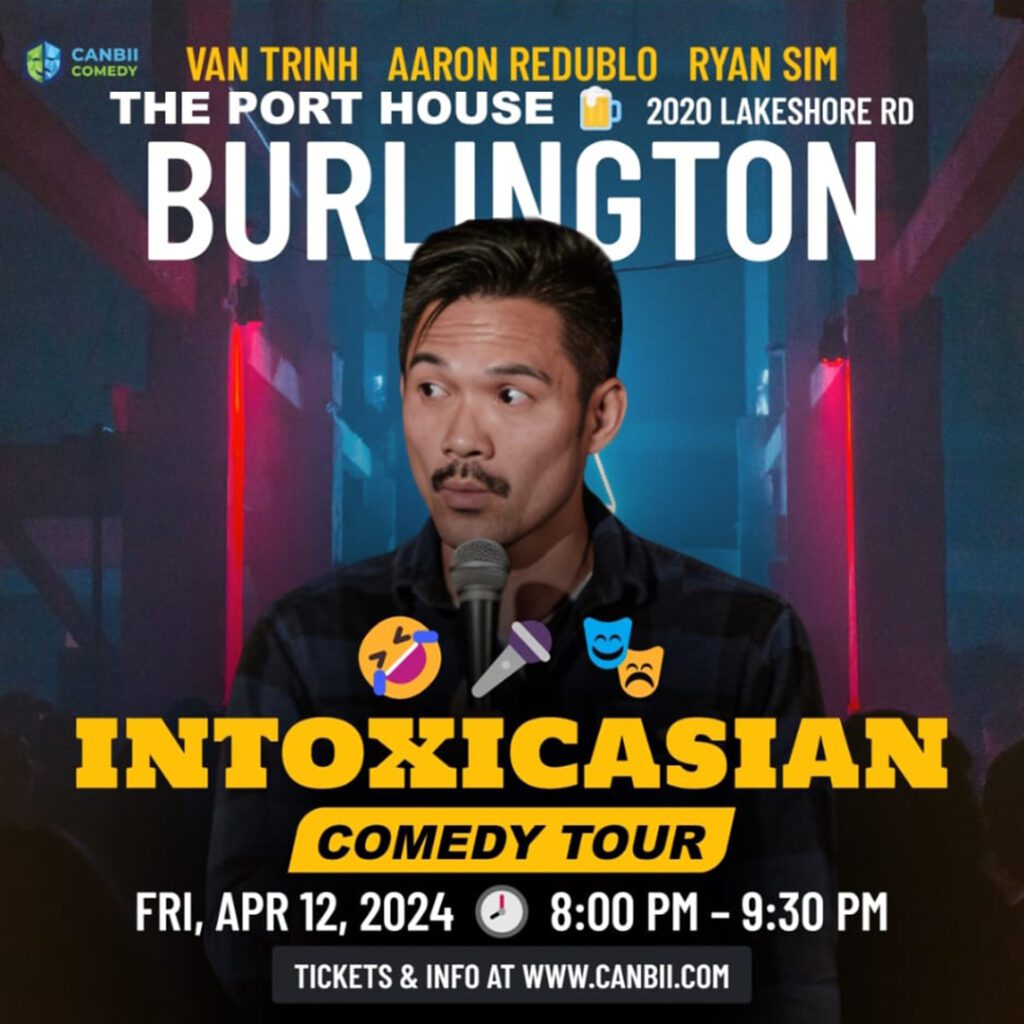 Comedy night Apr 12 The Port House Burlington